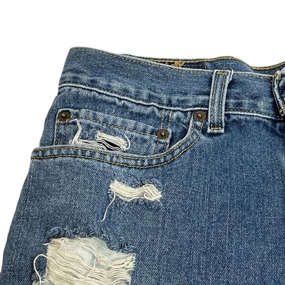 Levi’s 569 loose straight distressed jeans size 30 - Picture 2 of 15